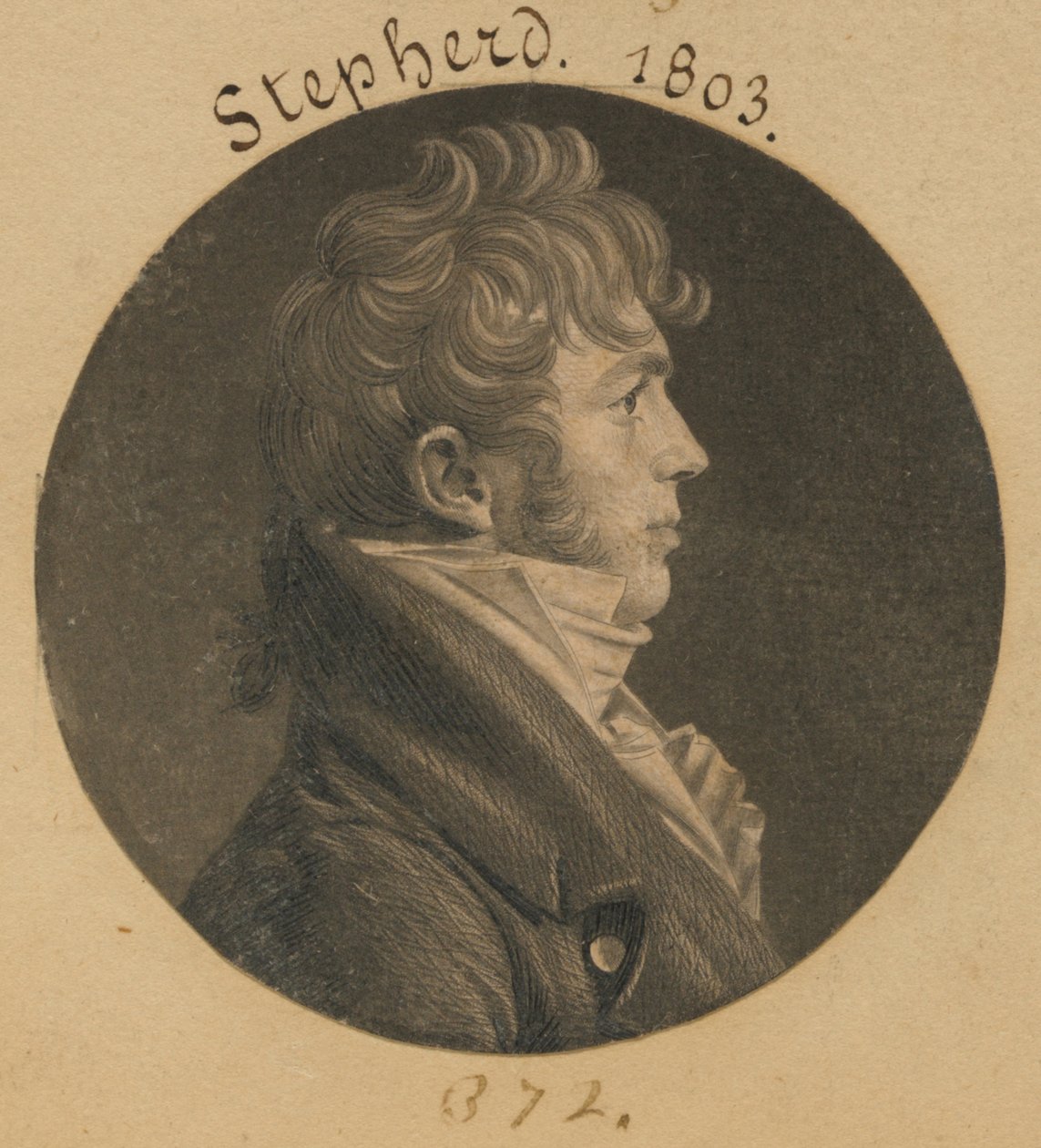 Pasterz autorstwa Charles Balthazar Julien Févret de Saint-Mémin