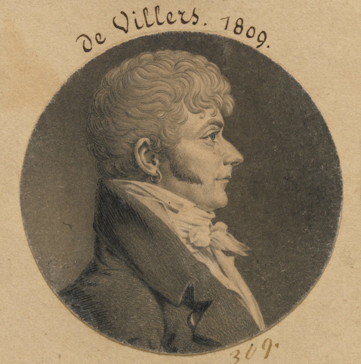 de Villers autorstwa Charles Balthazar Julien Févret de Saint-Mémin