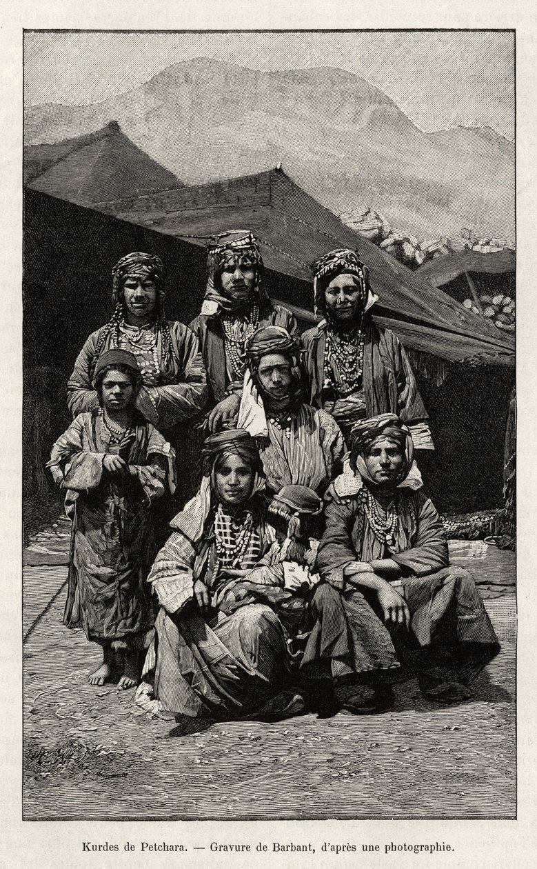 د پېچارا کردان (ترکیه). د باربانټ نقاشي د کیسه روښانه کولو لپاره "د روسیې ارمنستان، کاراباغ، اراکس ویلی، ارارات ماسیف" "د مادام بی چینټر لخوا، په لی ټور دو مونډی 1892 کې، د ایډوارډ چارټون (1807- 1891) لخوا لارښود شوی، هاچیټ، پاریس.پولي autorstwa Charles Barbant