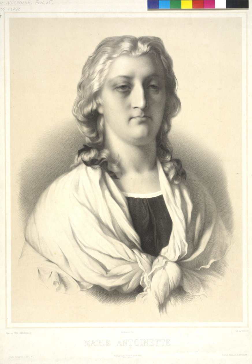 Arcyksiężna Austrii Maria Antonina autorstwa Charles Bargue
