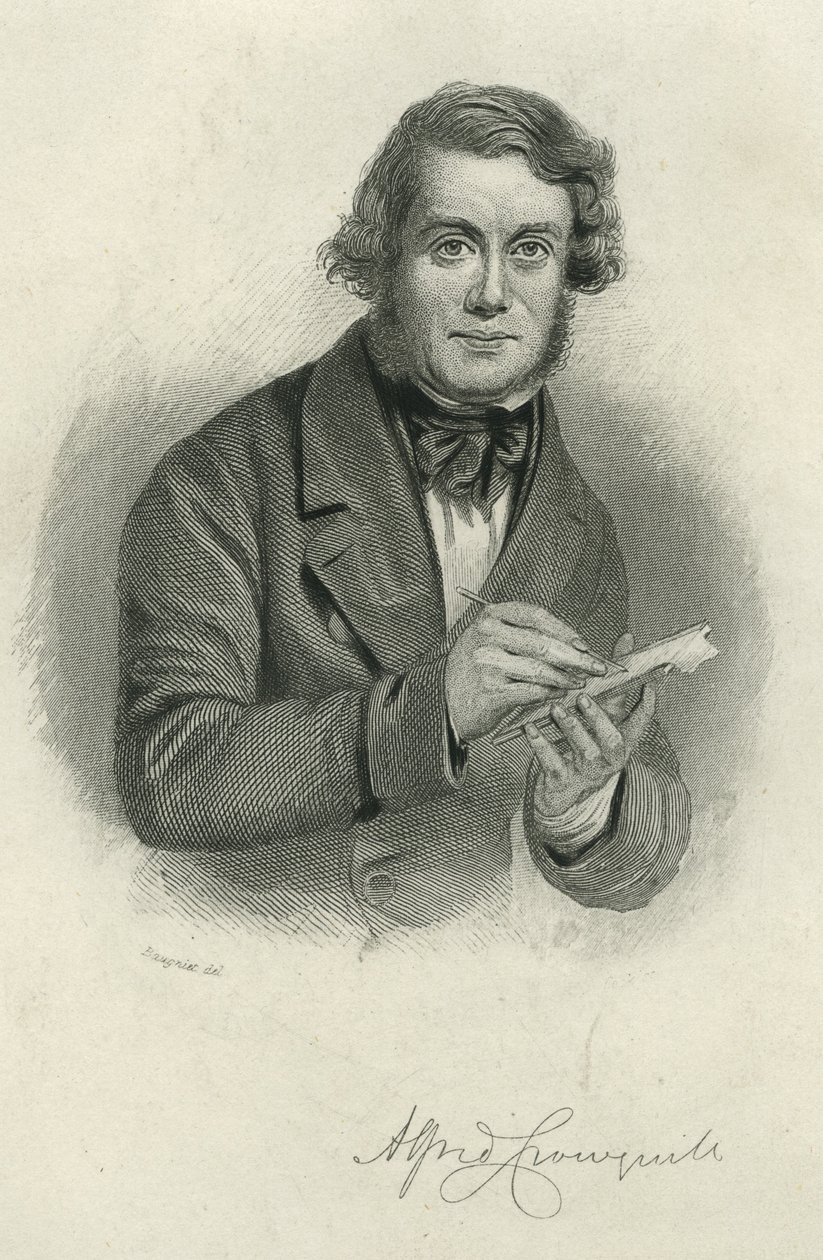 Alfred Henry Forrester, „Alfred Crowquill” autorstwa Charles Baugniet