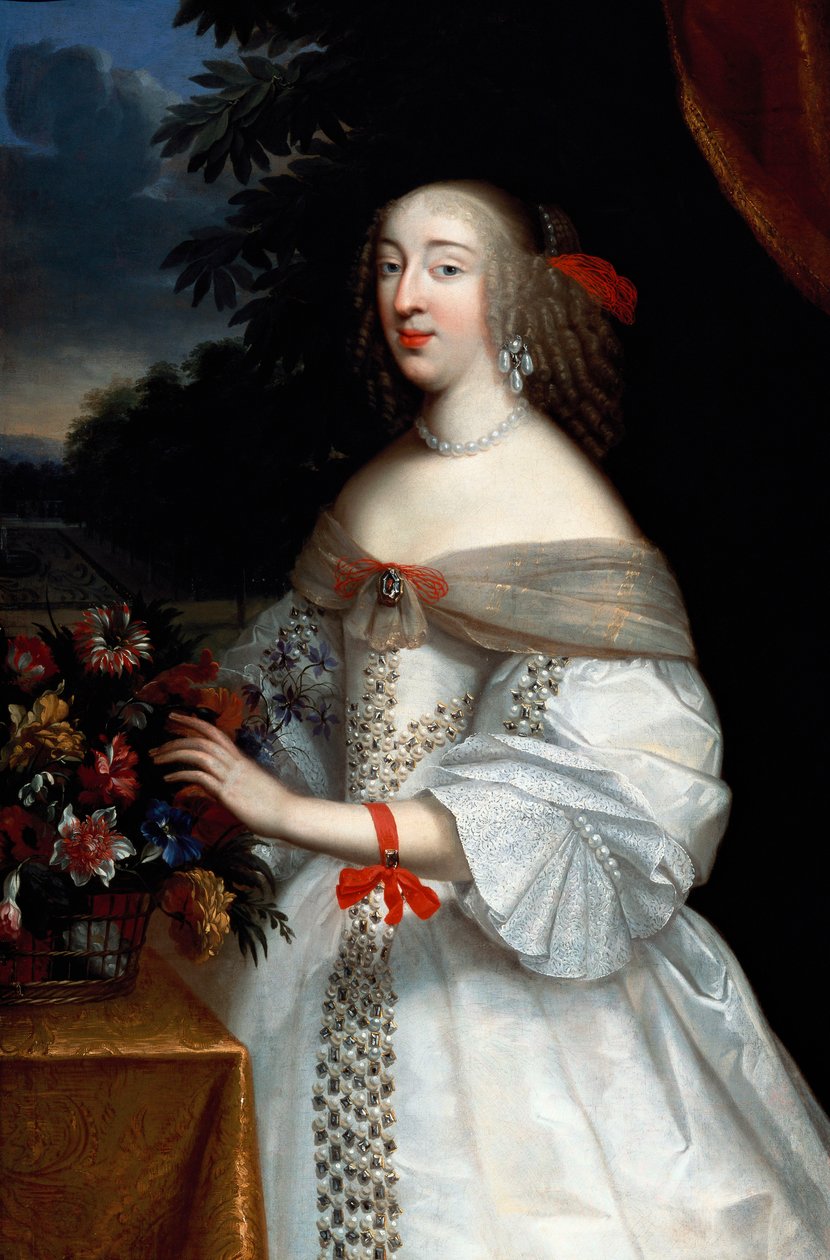 Portret Anne Marie Louise, księżnej Orleanu autorstwa Charles Beaubrun