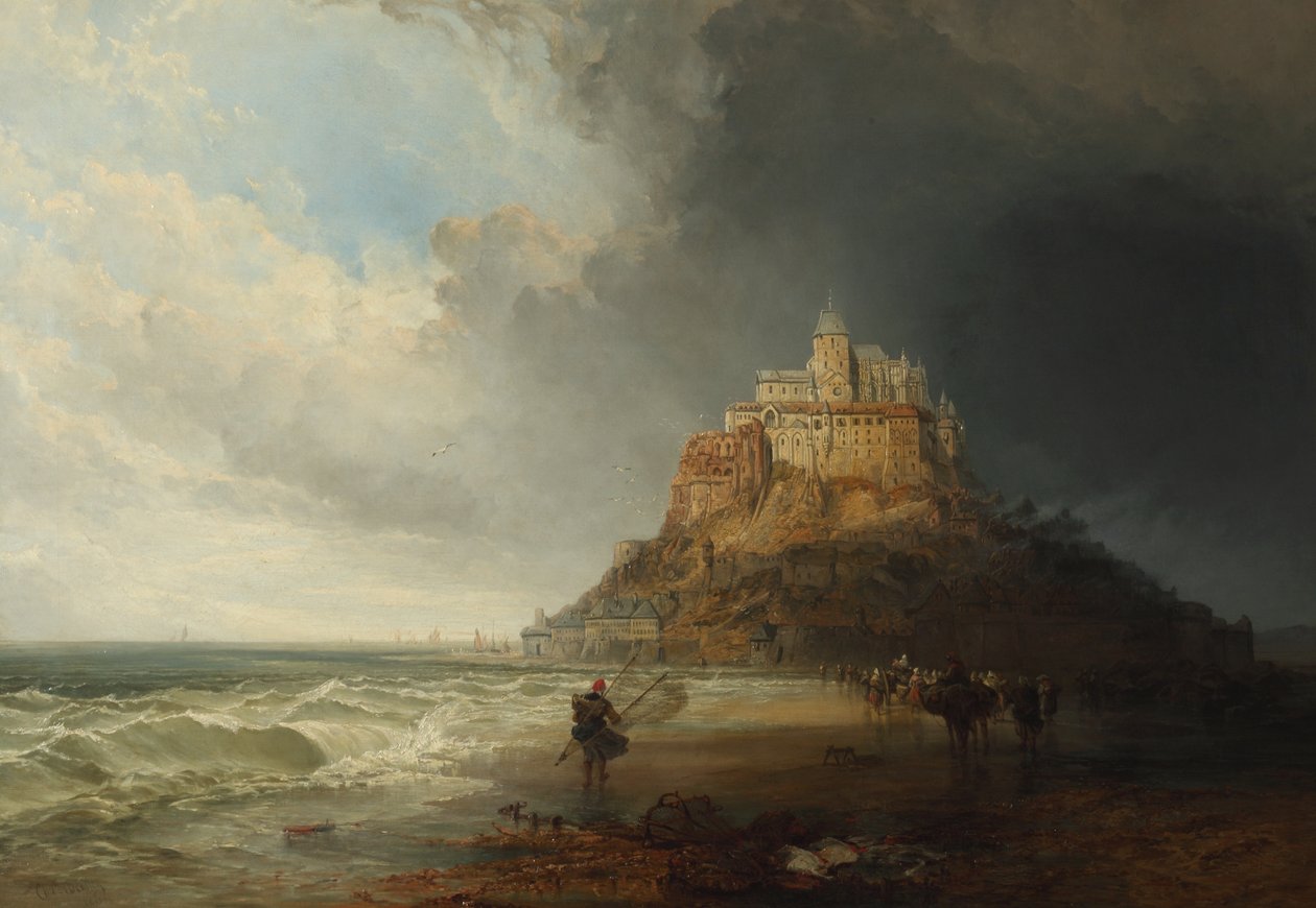 Mont St Michel autorstwa Charles Bentley