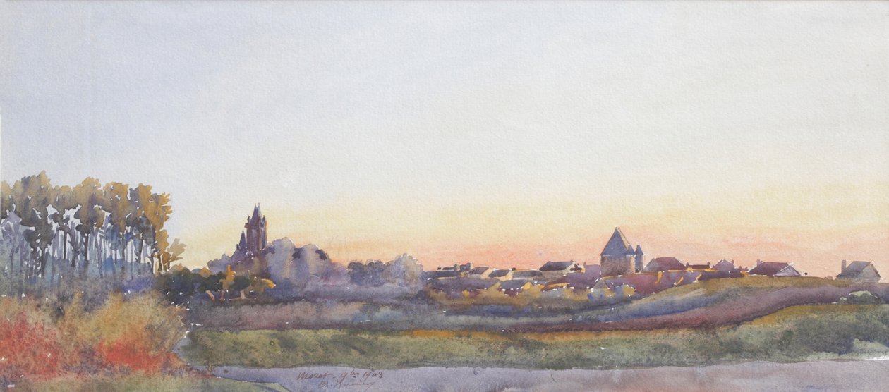 Moret sur Loing autorstwa Charles Bernier