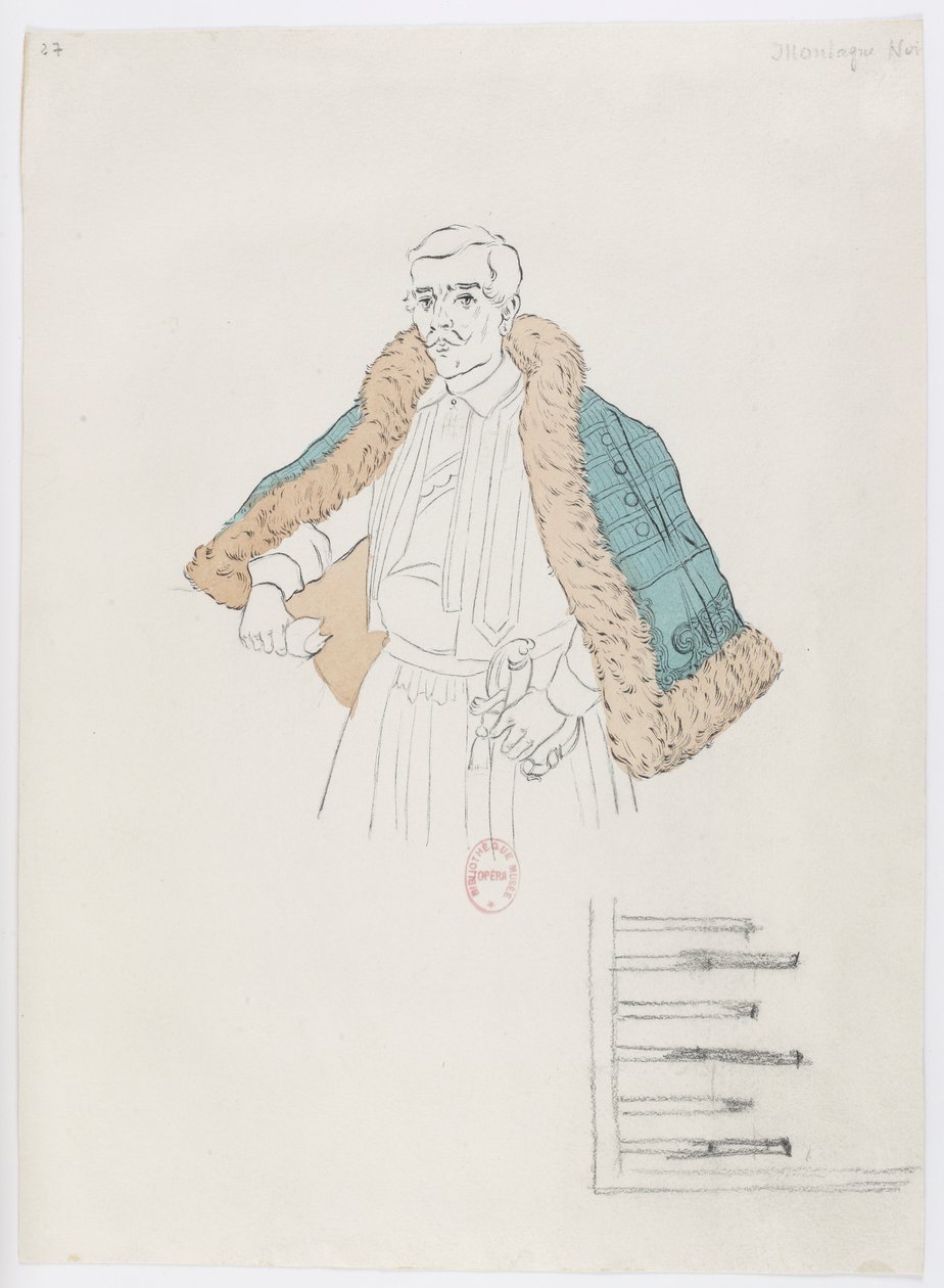 Holmès - Czarna góra - kostiumy zaprojektowane przez Charlesa Bianchiniego - 27 (kostiumy) autorstwa Charles Bianchini