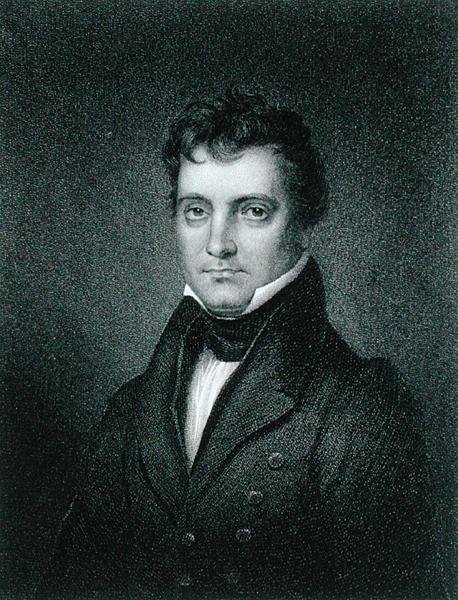 Josiah Stoddard Johnson (1784-1833) grawerowane przez Jamesa Bartona Longacre (1794-1869) (grawerowanie) autorstwa Charles Bird (after) King