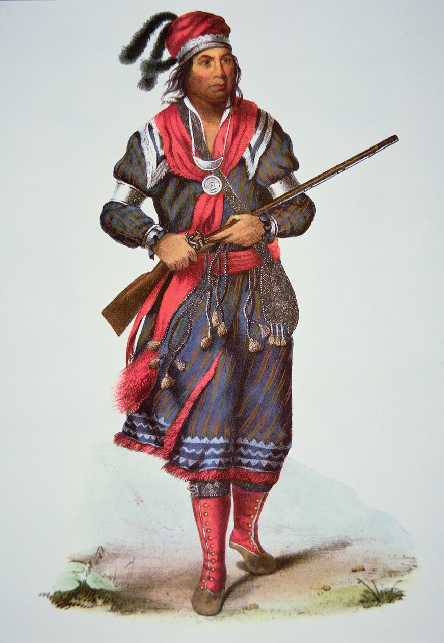 Wódz Tukosi Mathal autorstwa Charles Bird King