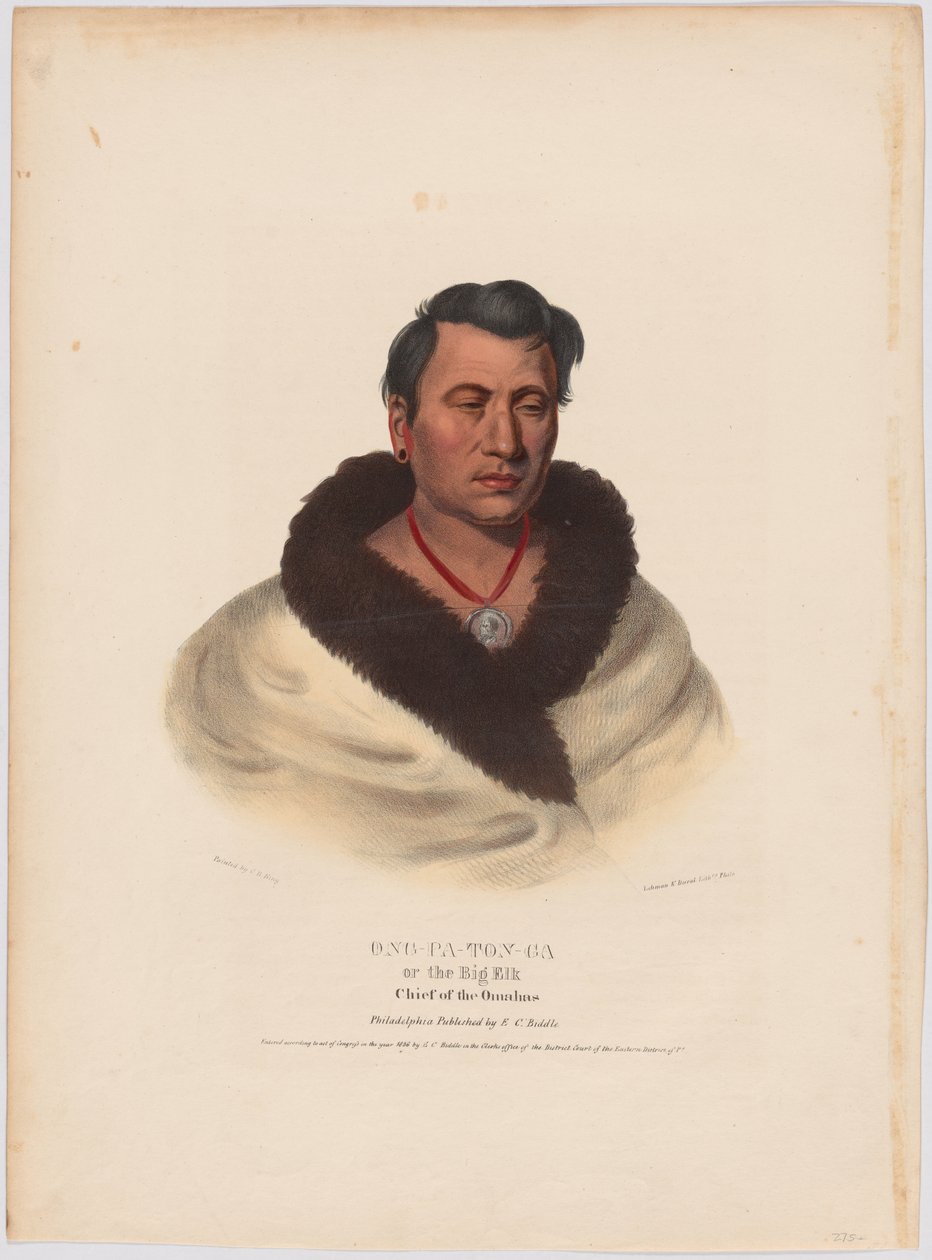 Ong-pa-ton-ga autorstwa Charles Bird King