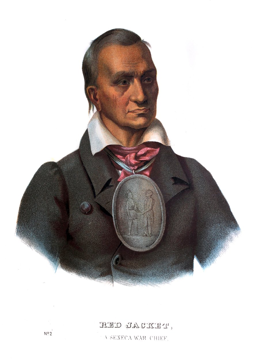 Czerwona Kurtka, wódz wojenny Seneki autorstwa Charles Bird King