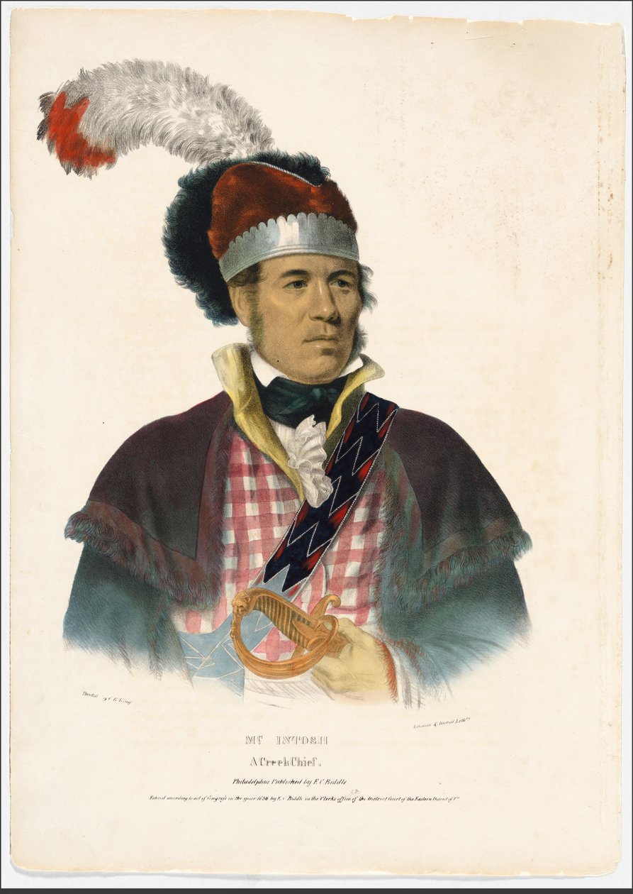 William McIntosh autorstwa Charles Bird King