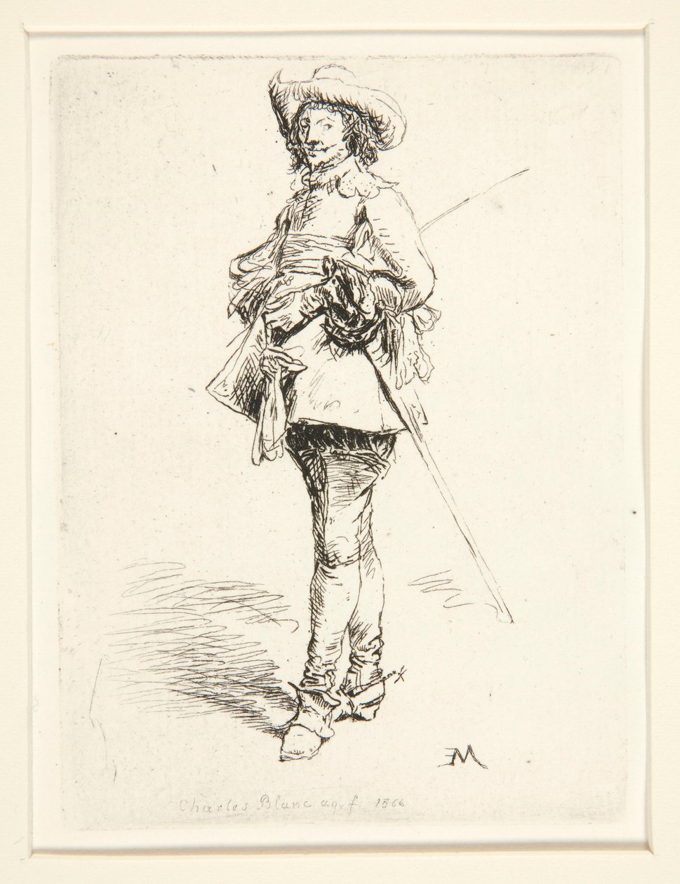 Dżentelmen autorstwa Charles Blanc