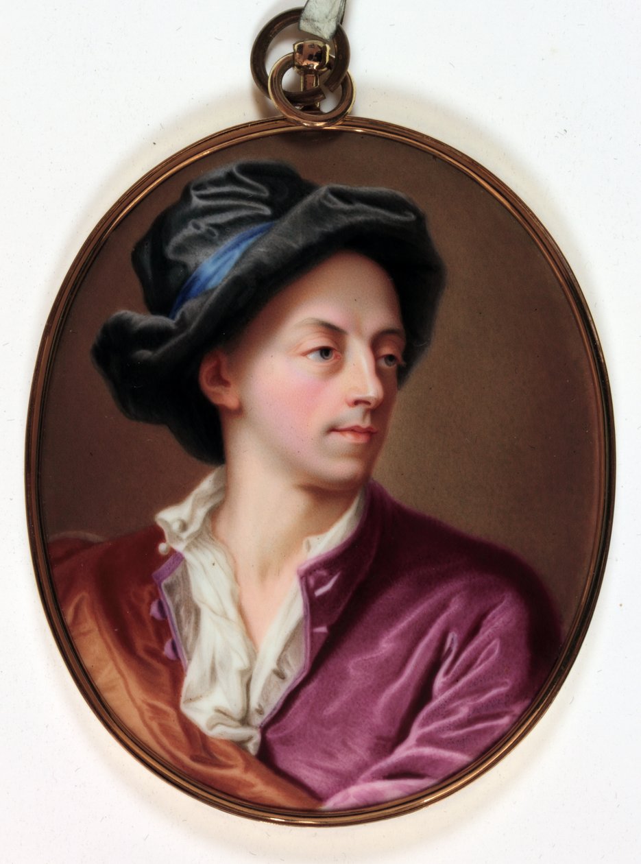 Mateusz Prior (emalia) autorstwa Charles Boit