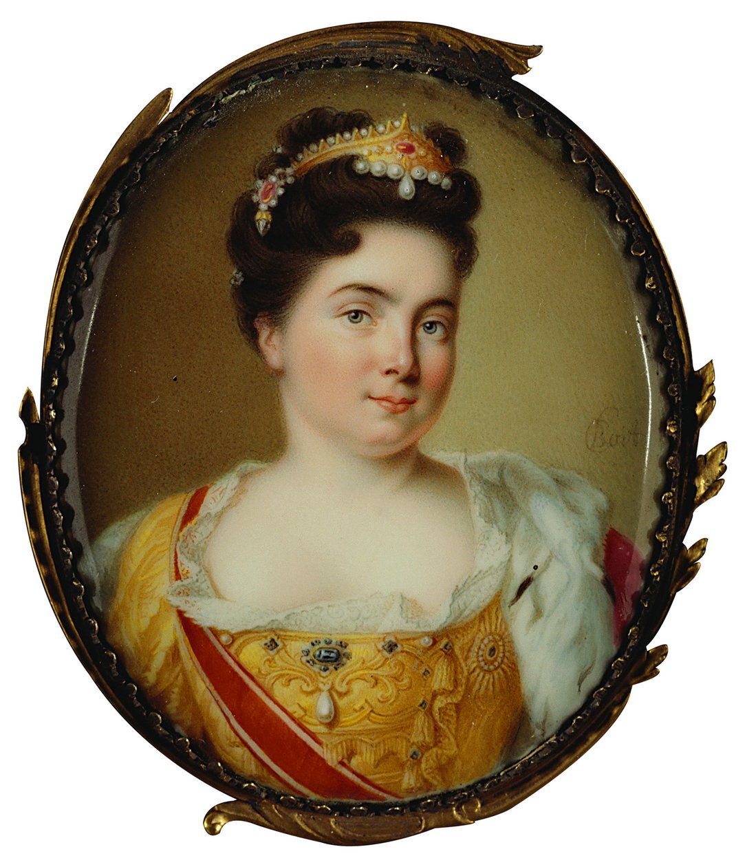 Portret cesarzowej Katarzyny I. 1684-1727, 1717. autorstwa Charles Boit