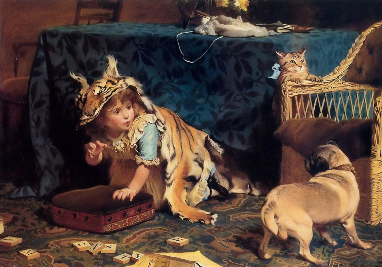 Potwór autorstwa Charles Burton Barber