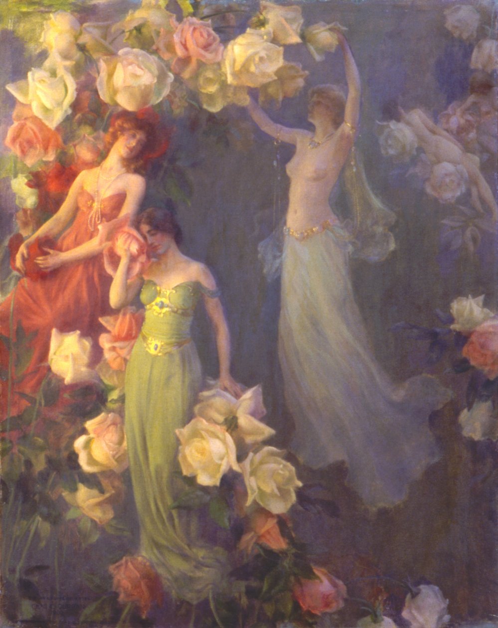 Perfumy róż autorstwa Charles C. Curran