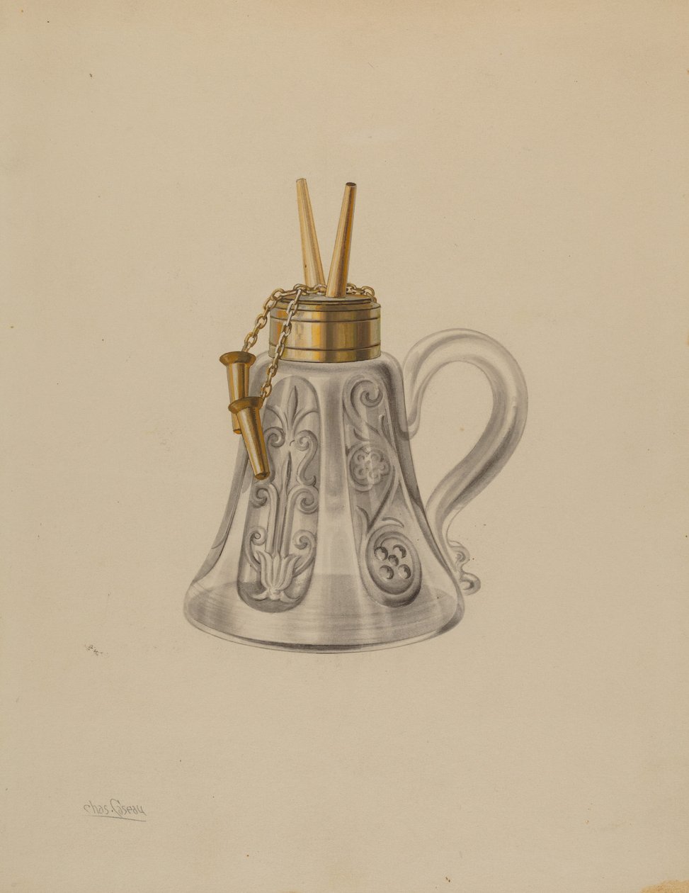 Lampa autorstwa Charles Caseau