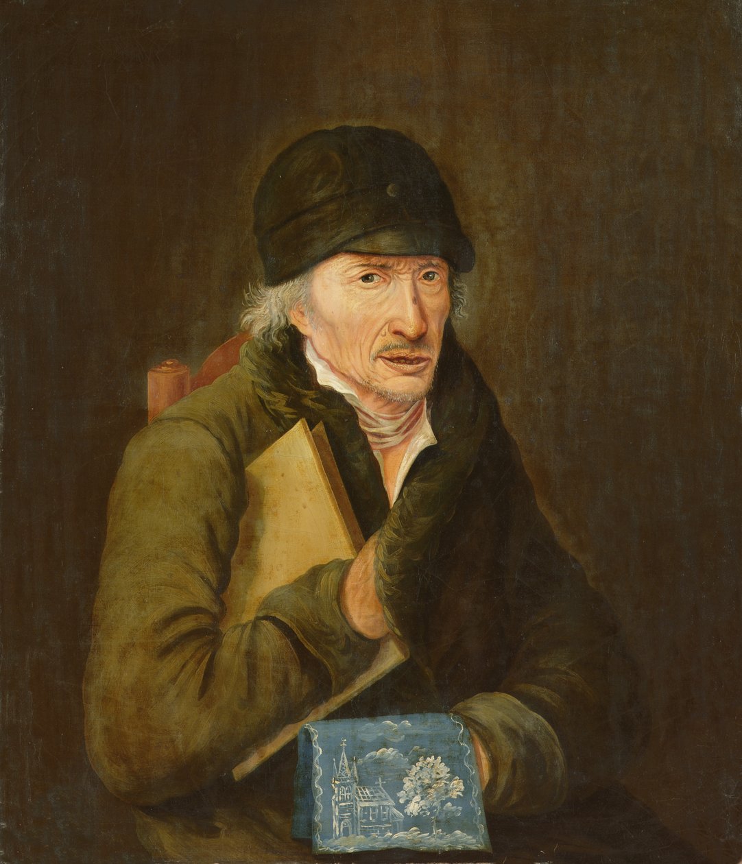 Portret kadeta Roussela autorstwa Charles Cesar Joseph Dropy