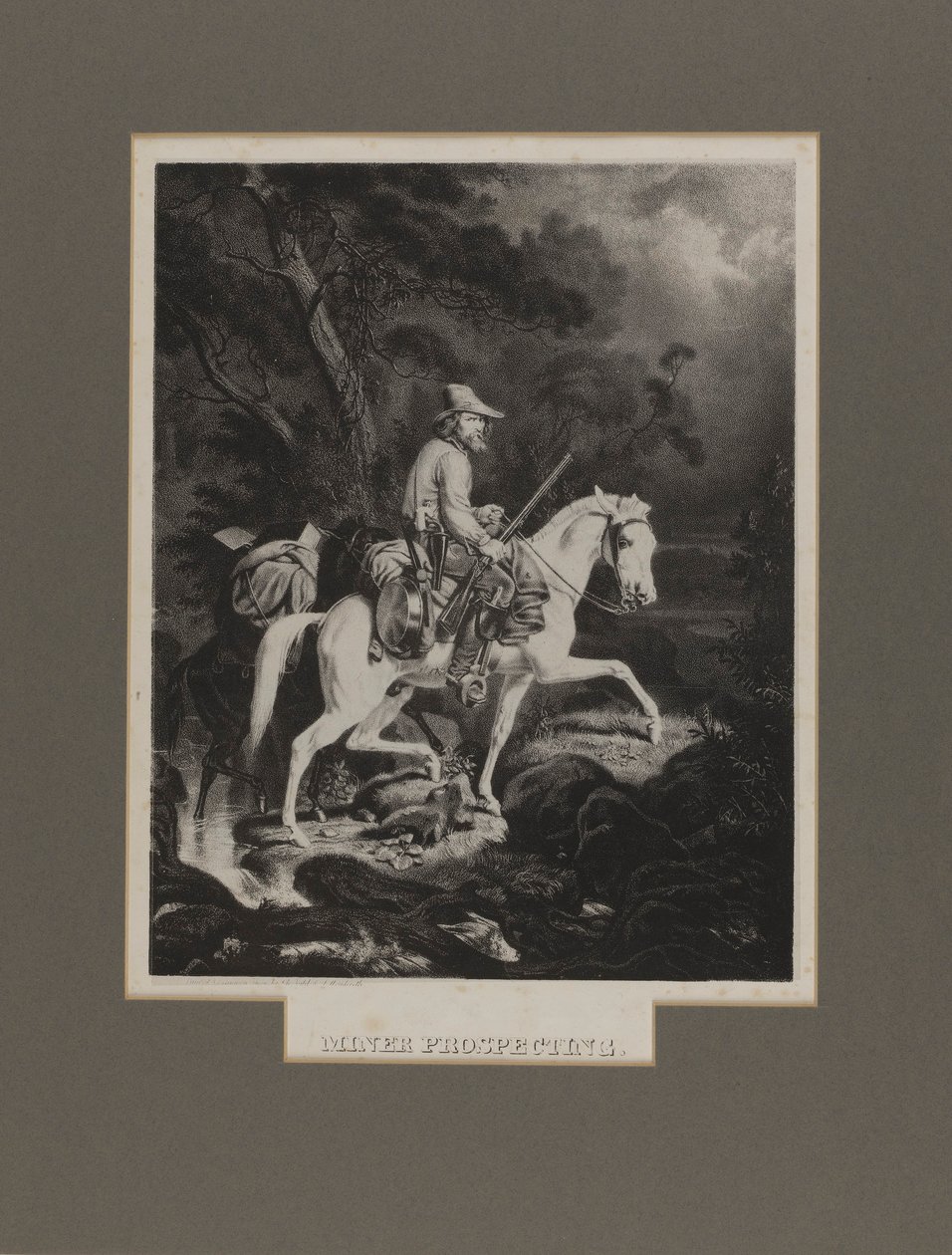 Miner Prospecting autorstwa Charles Christian Nahl