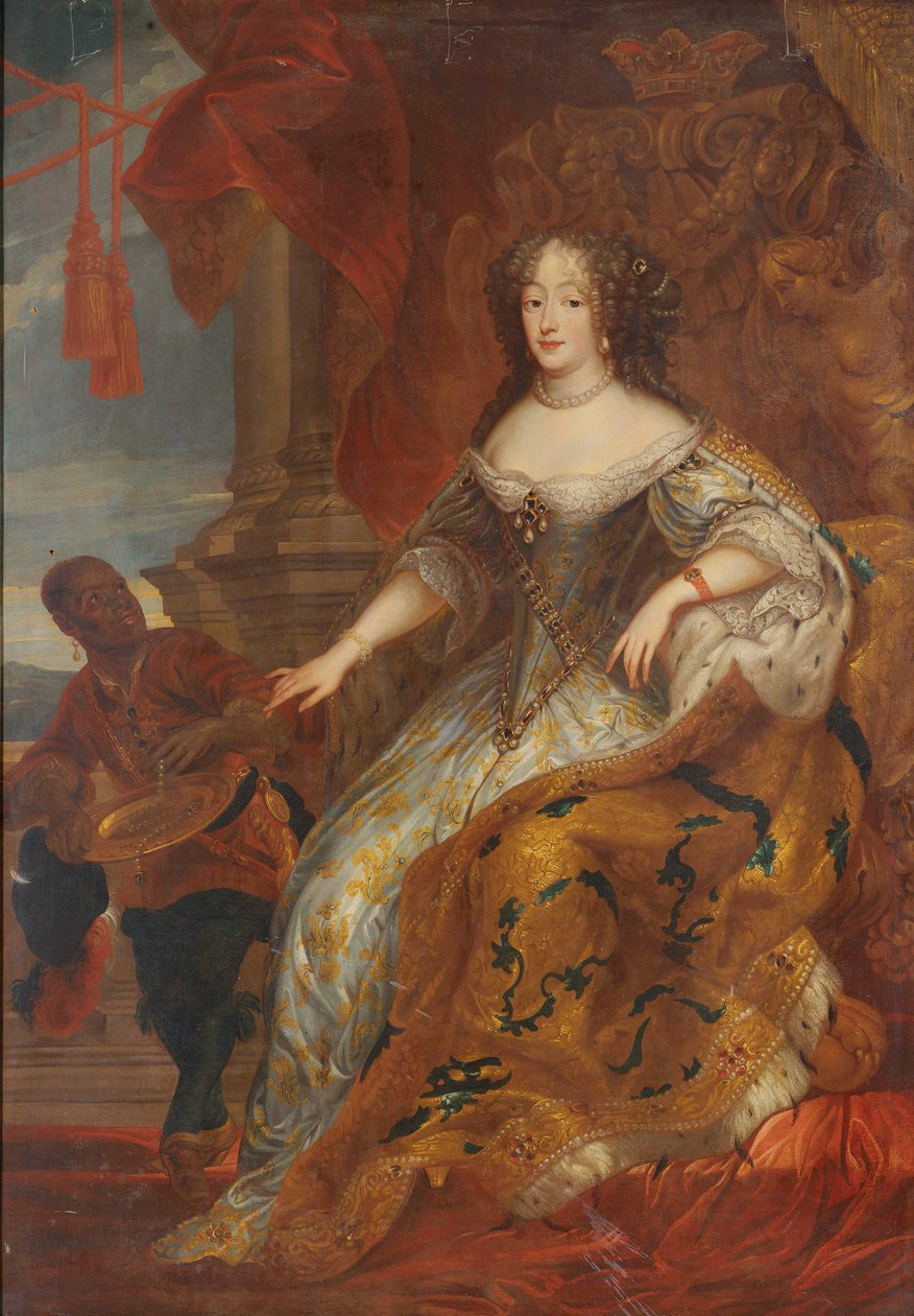 Marie Jeanne Baptiste 1644-1724, księżna Sabaudii, XVII wiek. autorstwa Charles Claude Dauphin