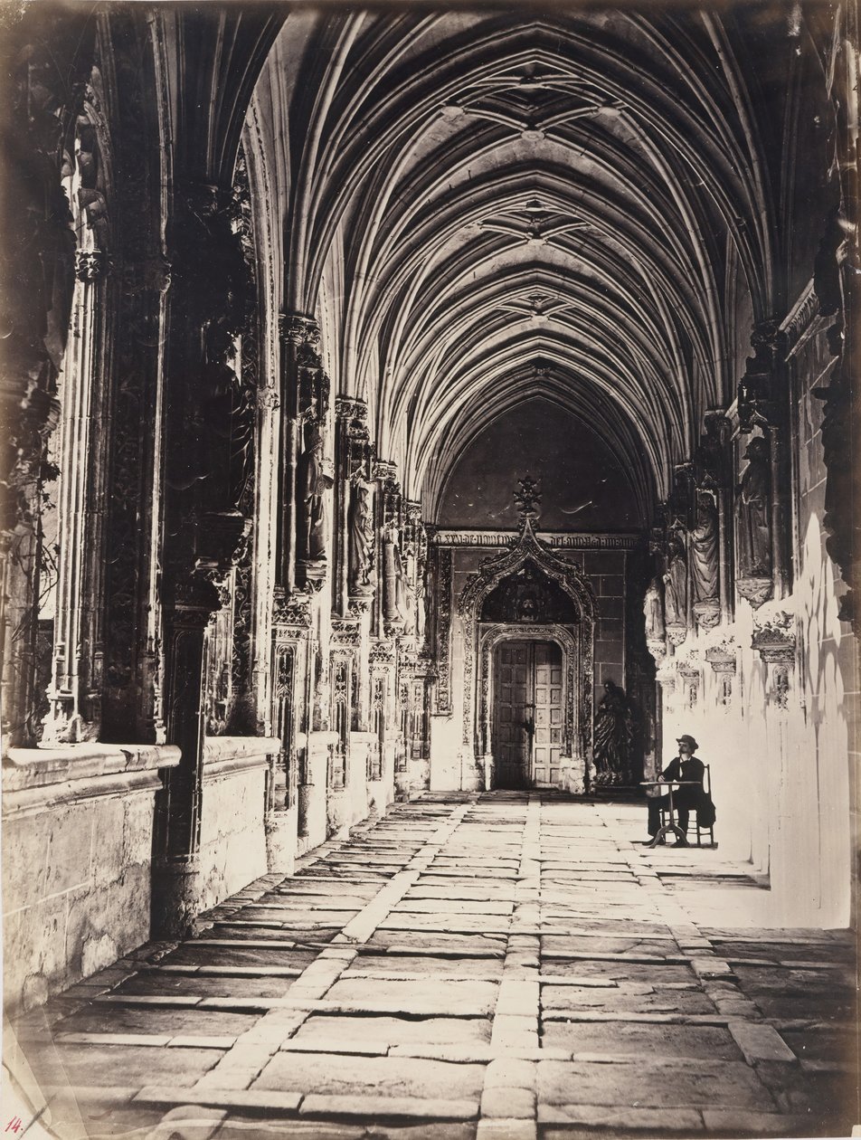 [Klasztory kościoła św. Jana Królów, Toledo, Hiszpania], ca. 1858. autorstwa Charles Clifford