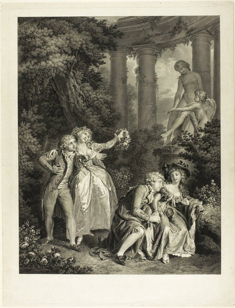 Le Serment (Przysięga) autorstwa Charles Clément Bervic