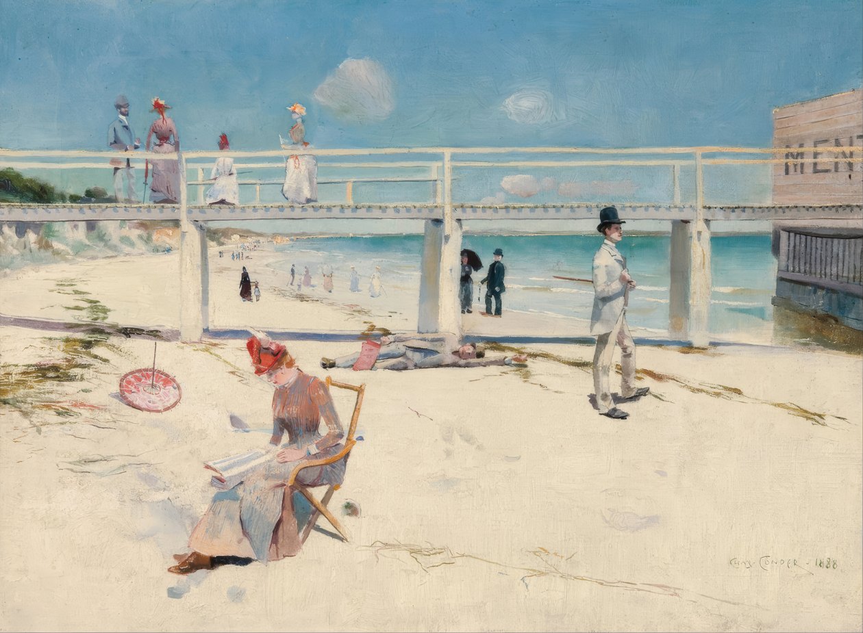 Wakacje w Mentone autorstwa Charles Edward Conder