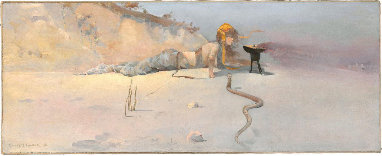 Gorący wiatr, 1889 autorstwa Charles Edward Conder
