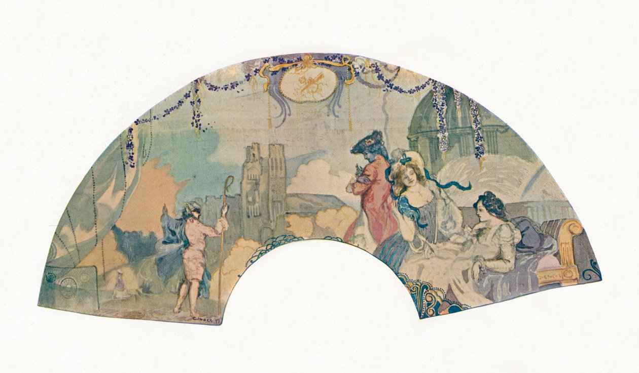 Romantyczna wycieczka, 1899 autorstwa Charles Edward Conder