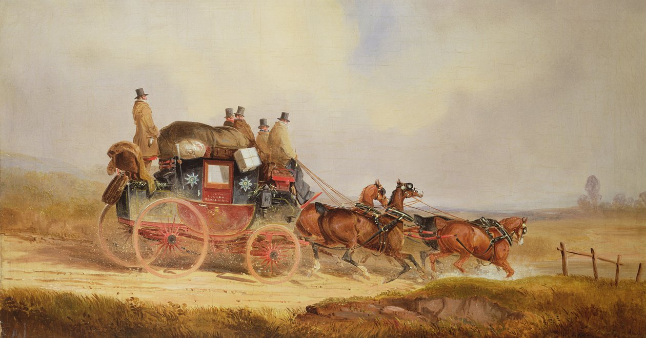 Poczta królewska z Londynu do Louth (para z 378792) autorstwa Charles Cooper Henderson