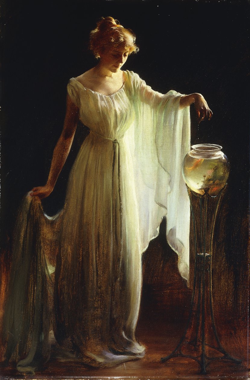 Złota rybka autorstwa Charles Courtney Curran