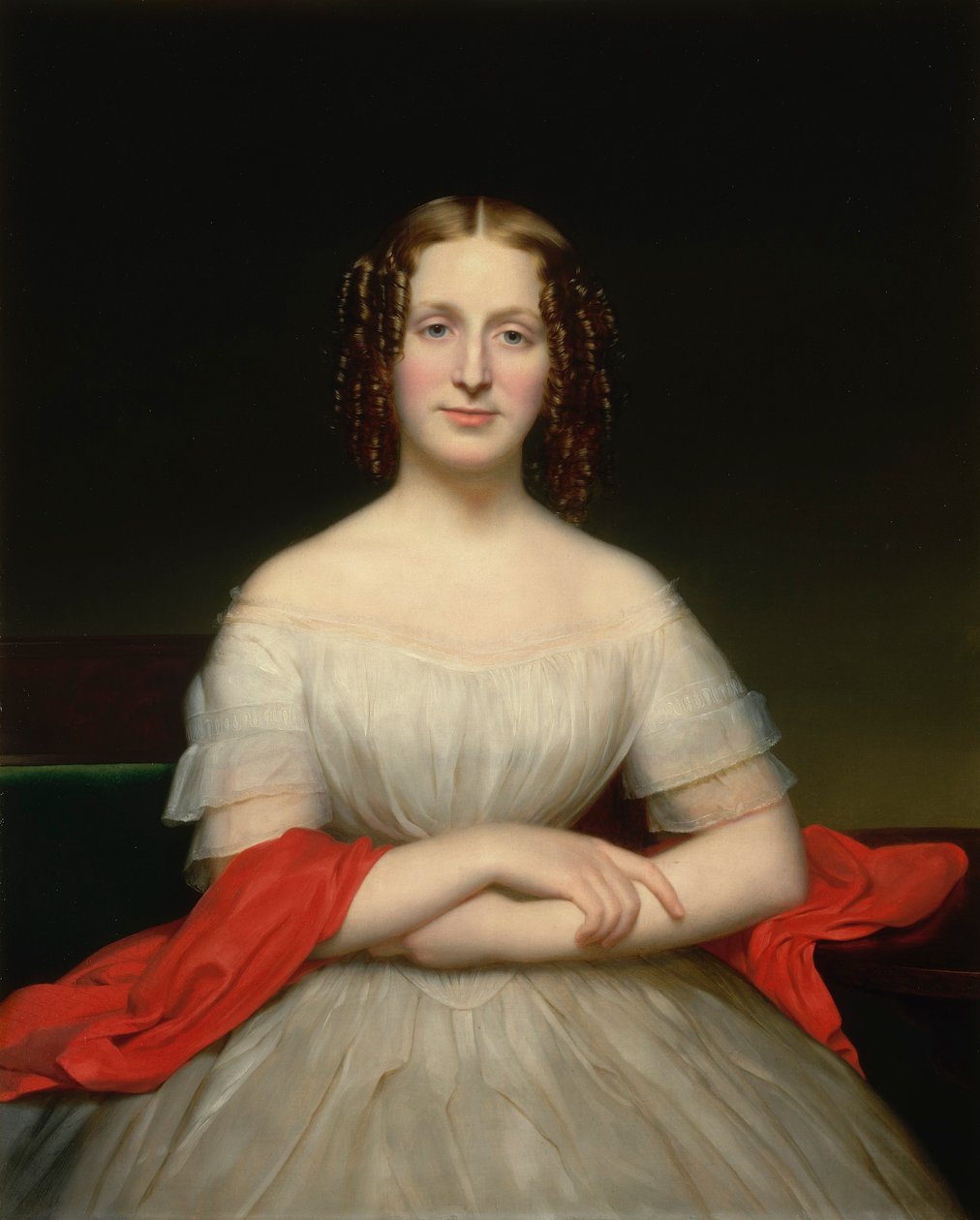 Portret Fidelii Marshall autorstwa Charles Cromwell Ingham