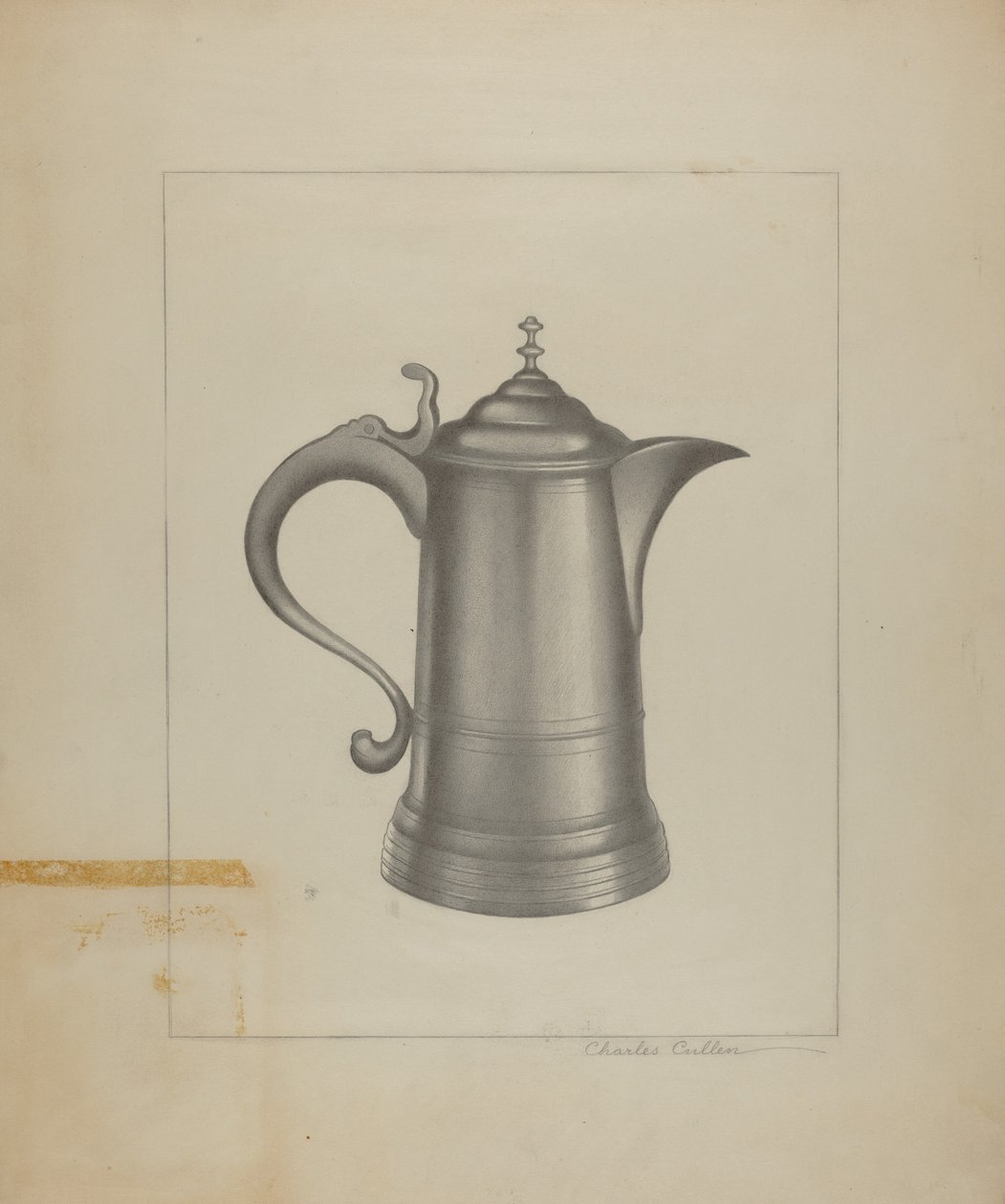 Cynowa flaga autorstwa Charles Cullen