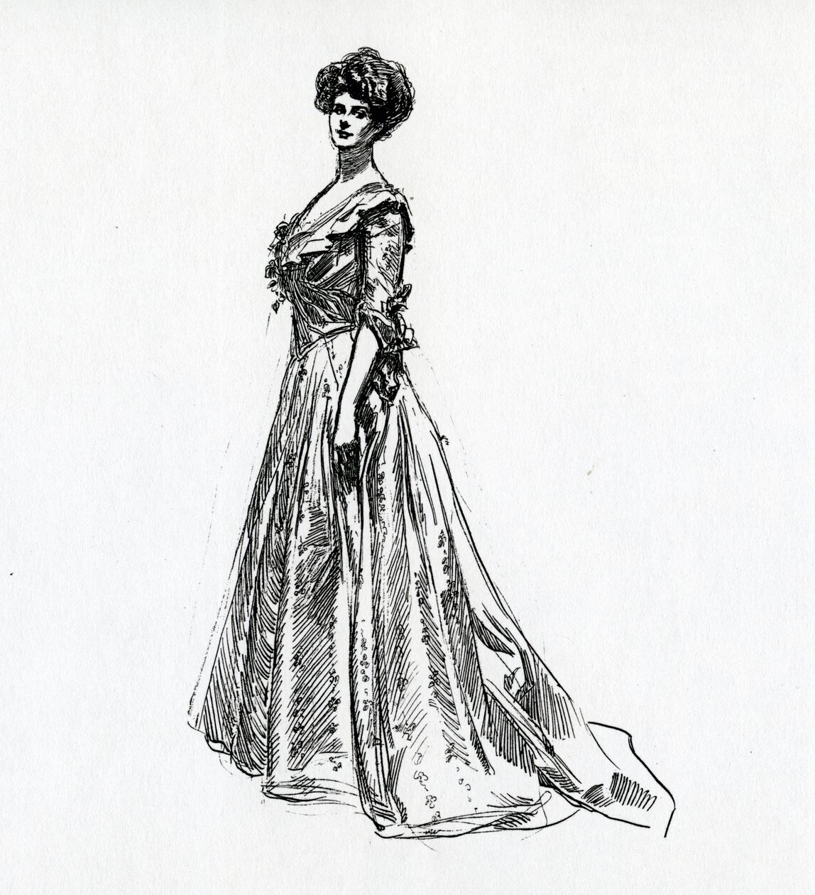 Dziewczyna Gibsona, ok. 1902 r. autorstwa Charles Dana Gibson