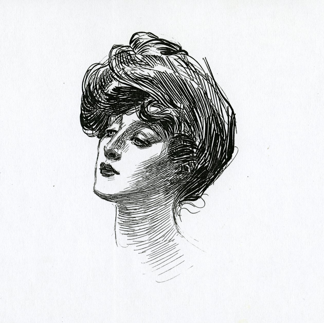Dziewczyna Gibsona, ok. 1902 r. autorstwa Charles Dana Gibson