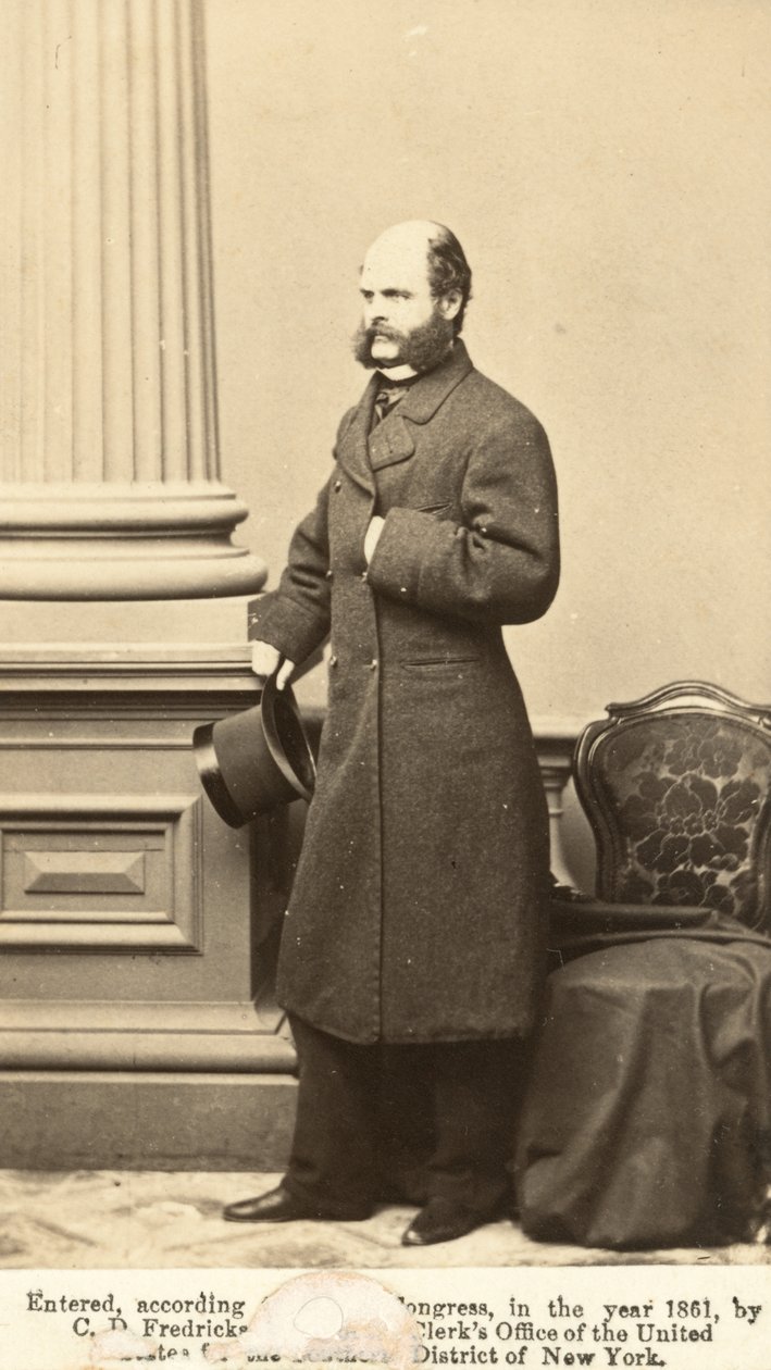 Ambrose Everett Burnside autorstwa Charles DeForest Fredricks