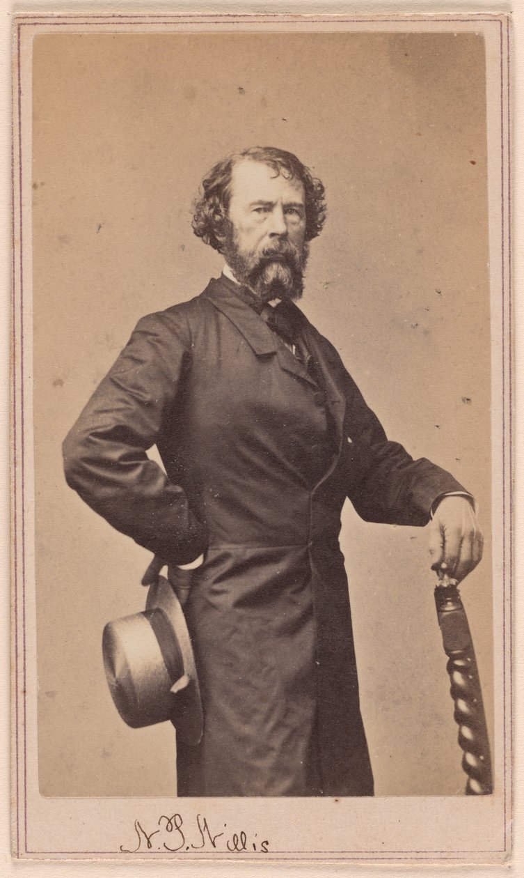 Nathaniel Parker Willis autorstwa Charles DeForest Fredricks