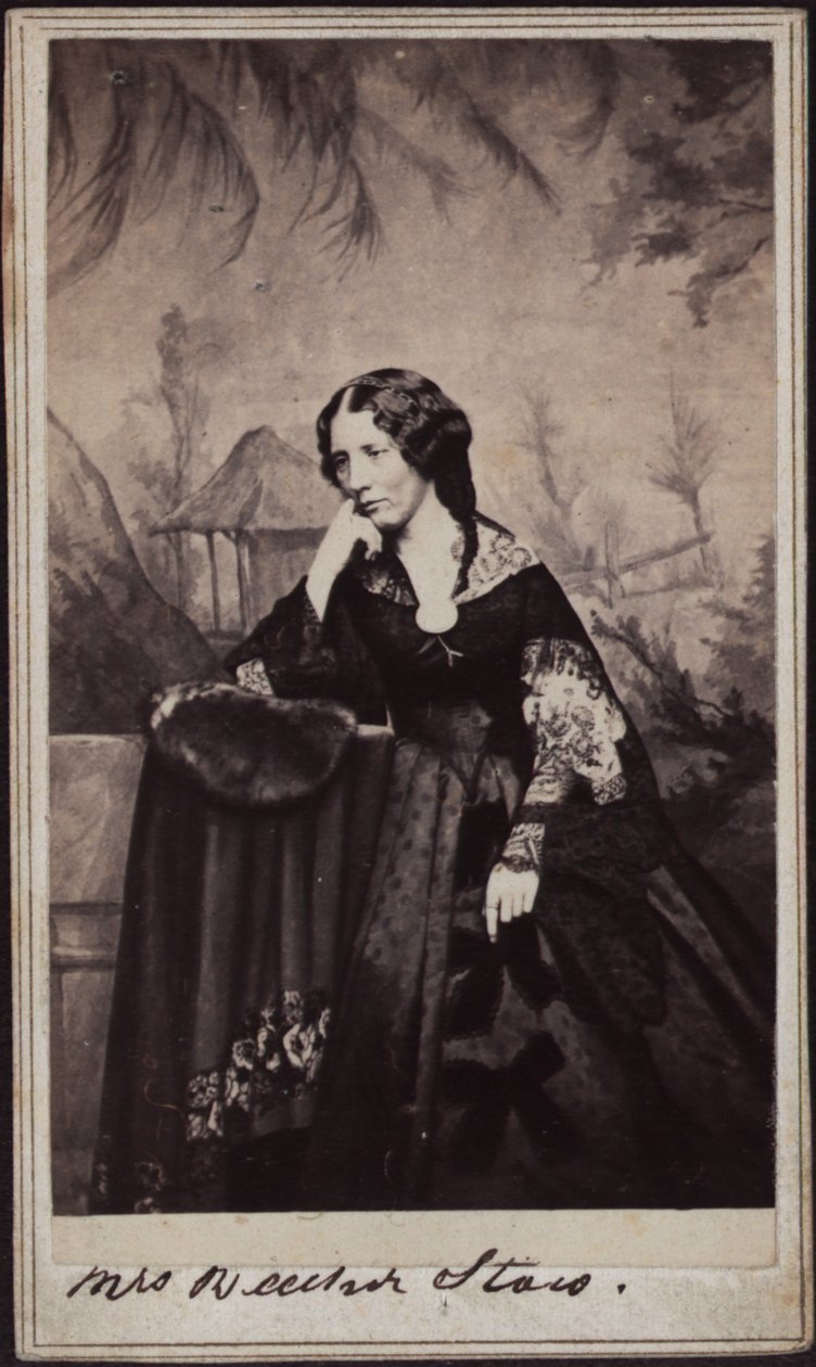 Portret Harriet Beecher Stowe 1811-1896, ok. 1860. autorstwa Charles DeForest Fredricks