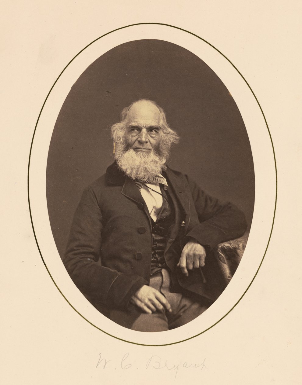William Cullen Bryant autorstwa Charles DeForest Fredricks