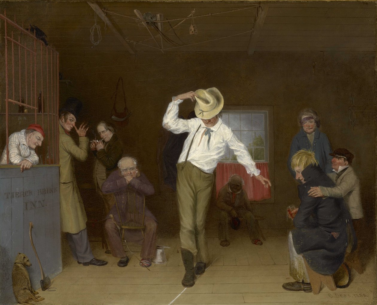 Chodzenie po kredzie autorstwa Charles Deas