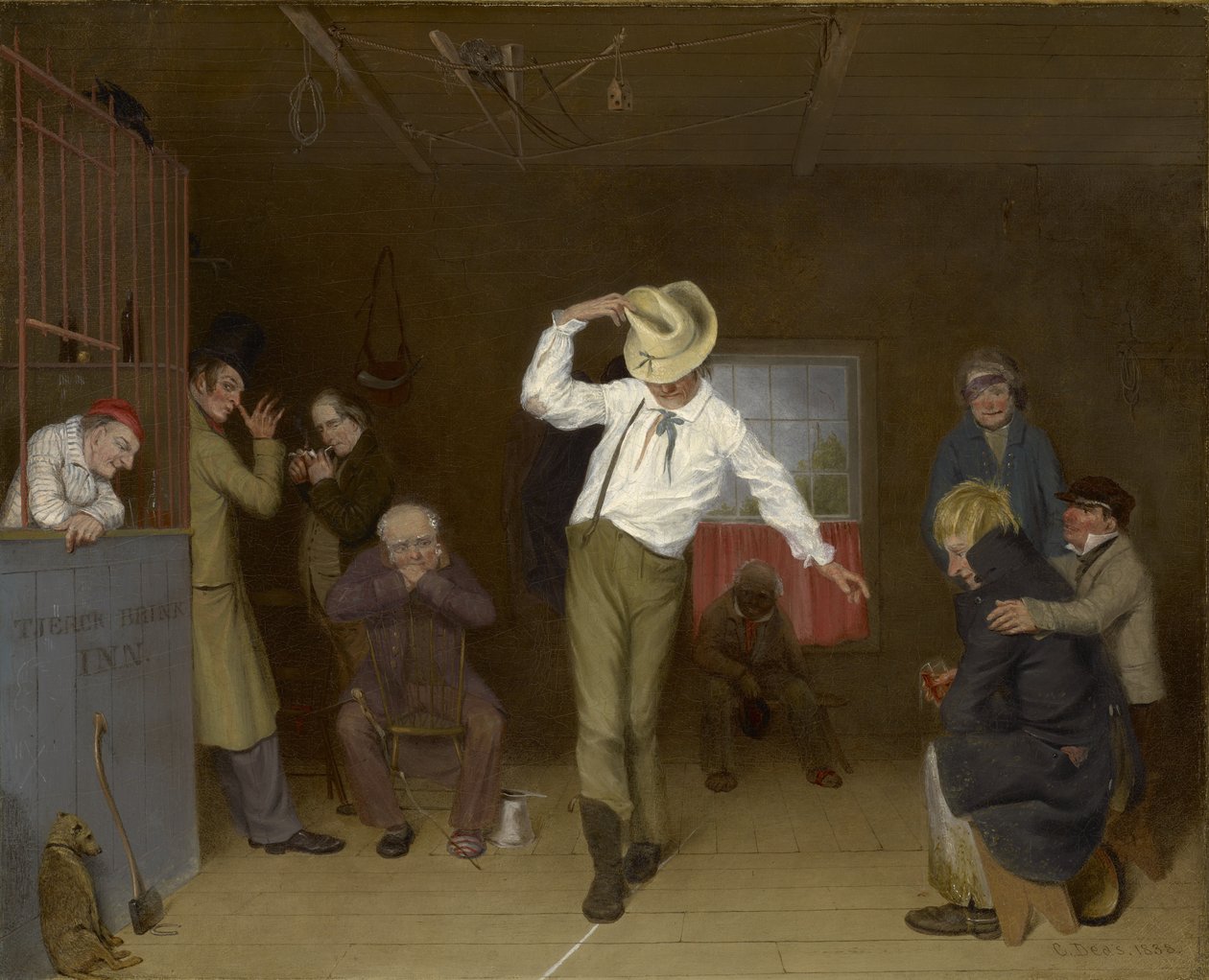 Chodzenie po kredzie autorstwa Charles Deas