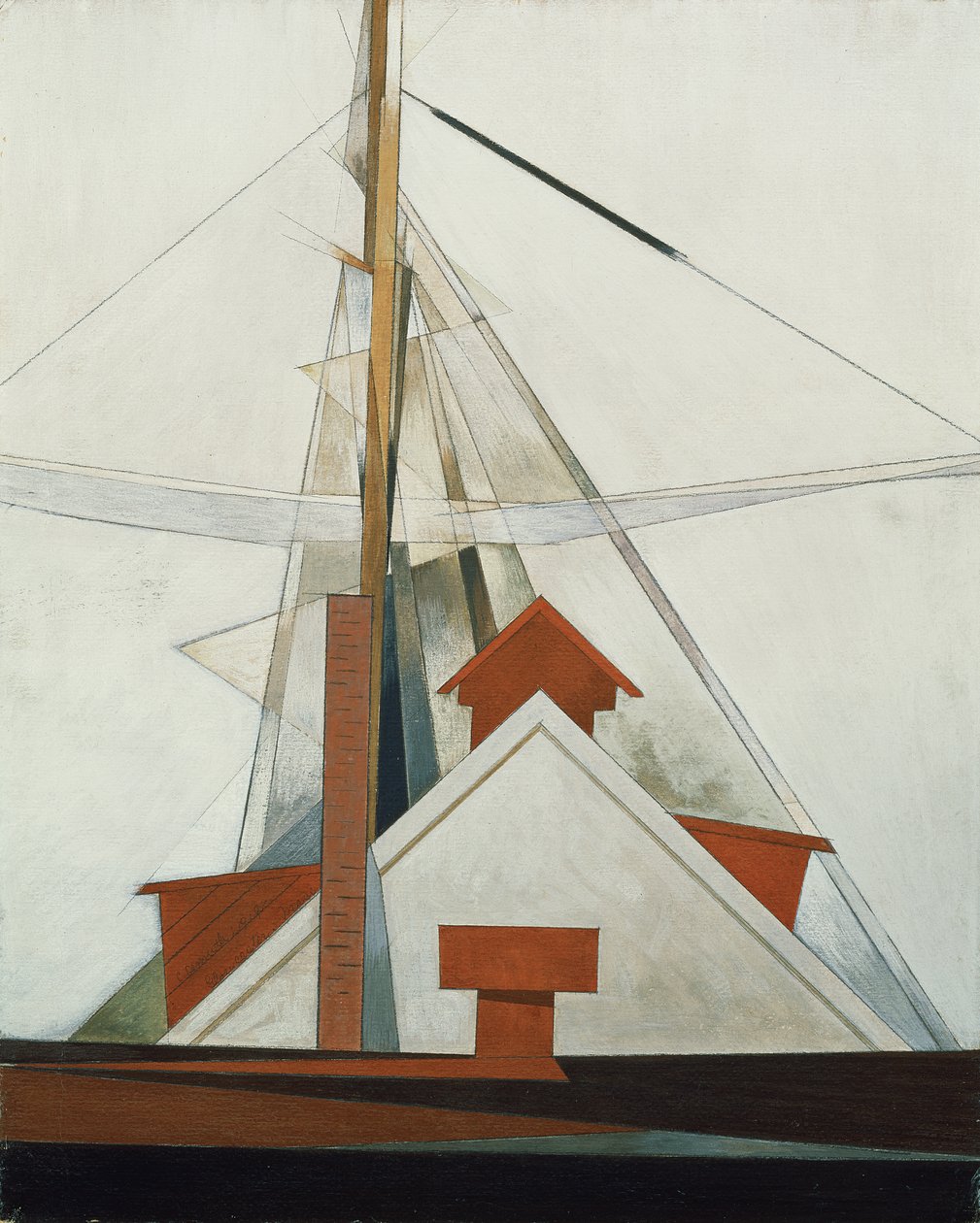 Kominy, Wentylatory autorstwa Charles Demuth
