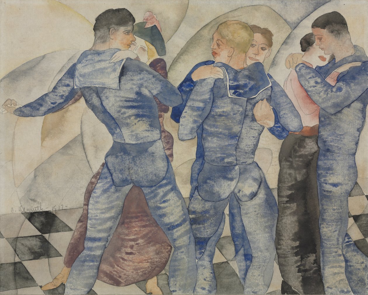 Tańczący marynarze autorstwa Charles Demuth