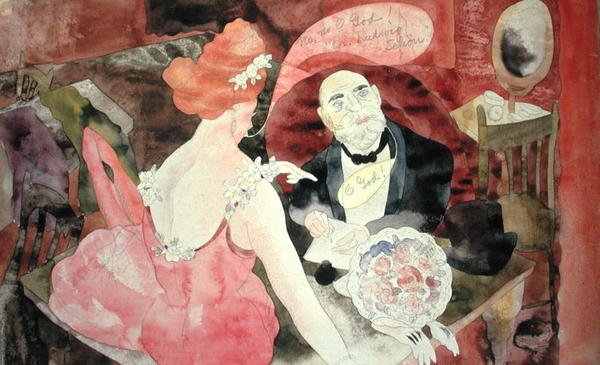 Ilustracja nr 18 dla śr. (akwarela na papierze) autorstwa Charles Demuth