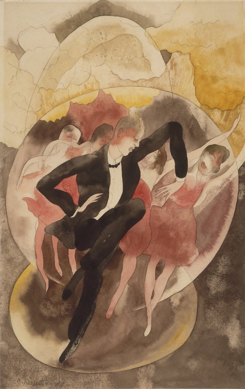 W wodewilu (tancerka z chórem) autorstwa Charles Demuth
