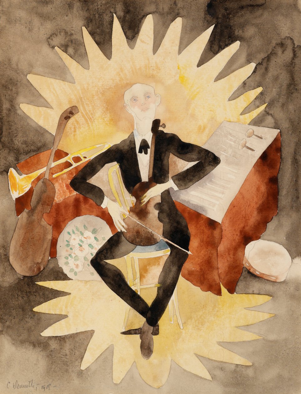 Muzyk autorstwa Charles Demuth