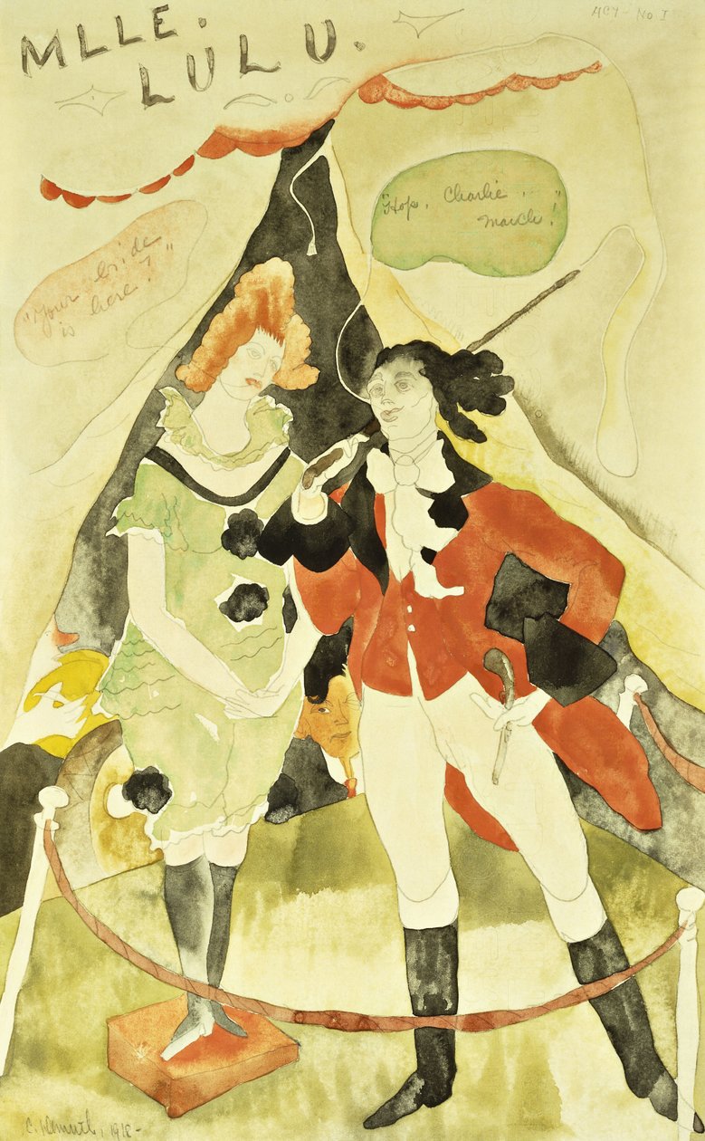 Poskramiacz zwierząt prezentuje autorstwa Charles Demuth