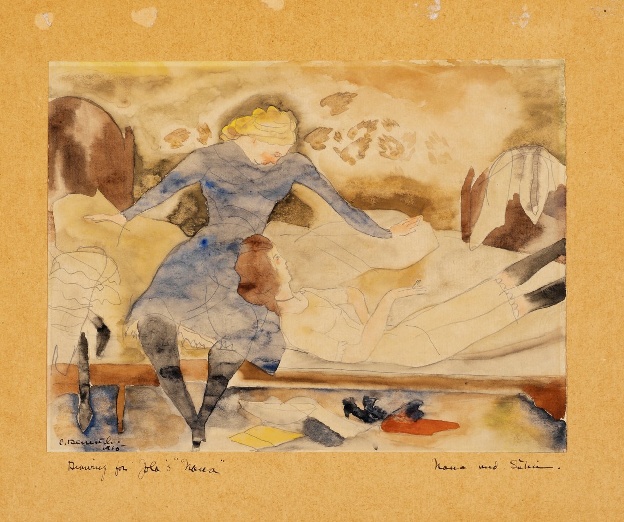Zolas Nana, 1915 autorstwa Charles Demuth
