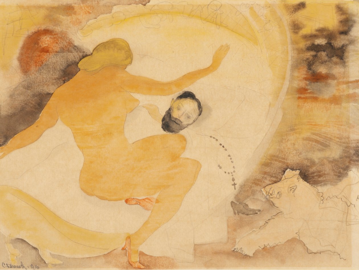 Zolas Nana, 1916 autorstwa Charles Demuth