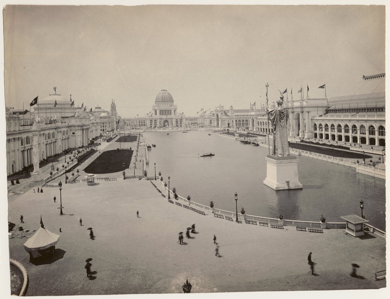 Court of Honor na Światowej Wystawie Kolumbijskiej, Chicago, 1893 autorstwa Charles Dudley Arnold