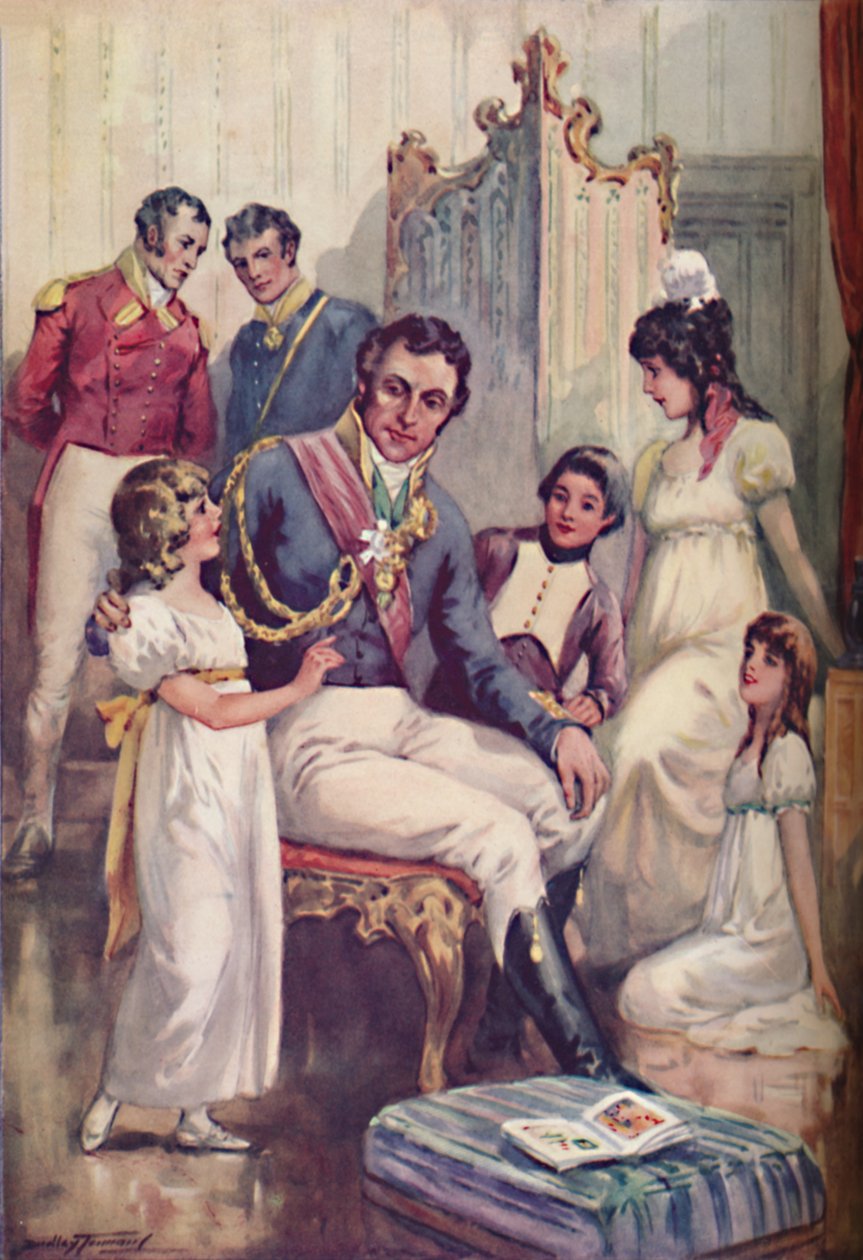 Wellington w przeddzień Waterloo, ok. 1925 autorstwa Charles Dudley Tennant
